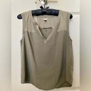 Ecote Linen Blouse Sleeveless
